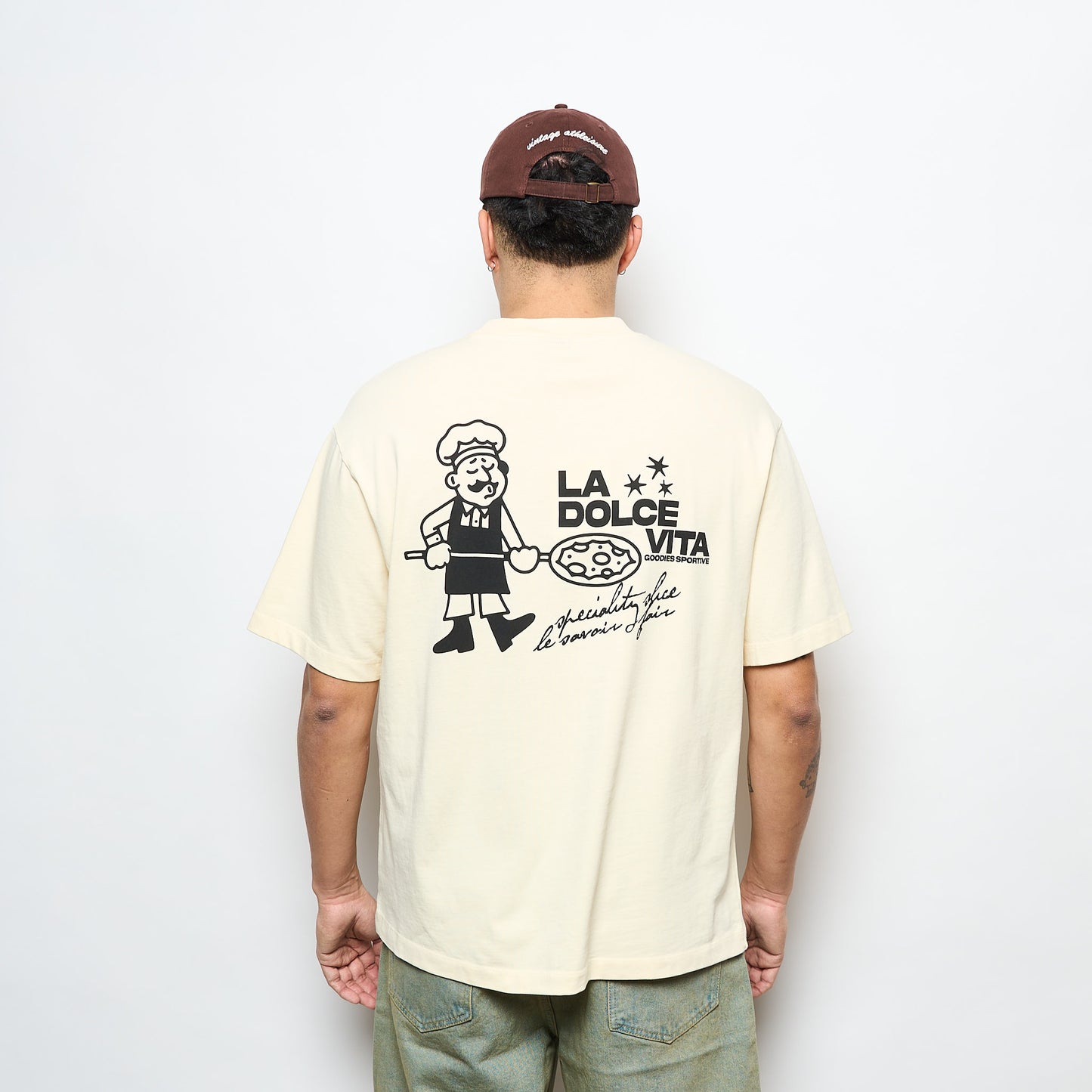 Goodies Sportive - Dolce Vita Tee (Butter)