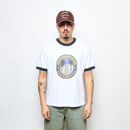 Goodies Sportive - Grand Oriental Ringer Tee (White)