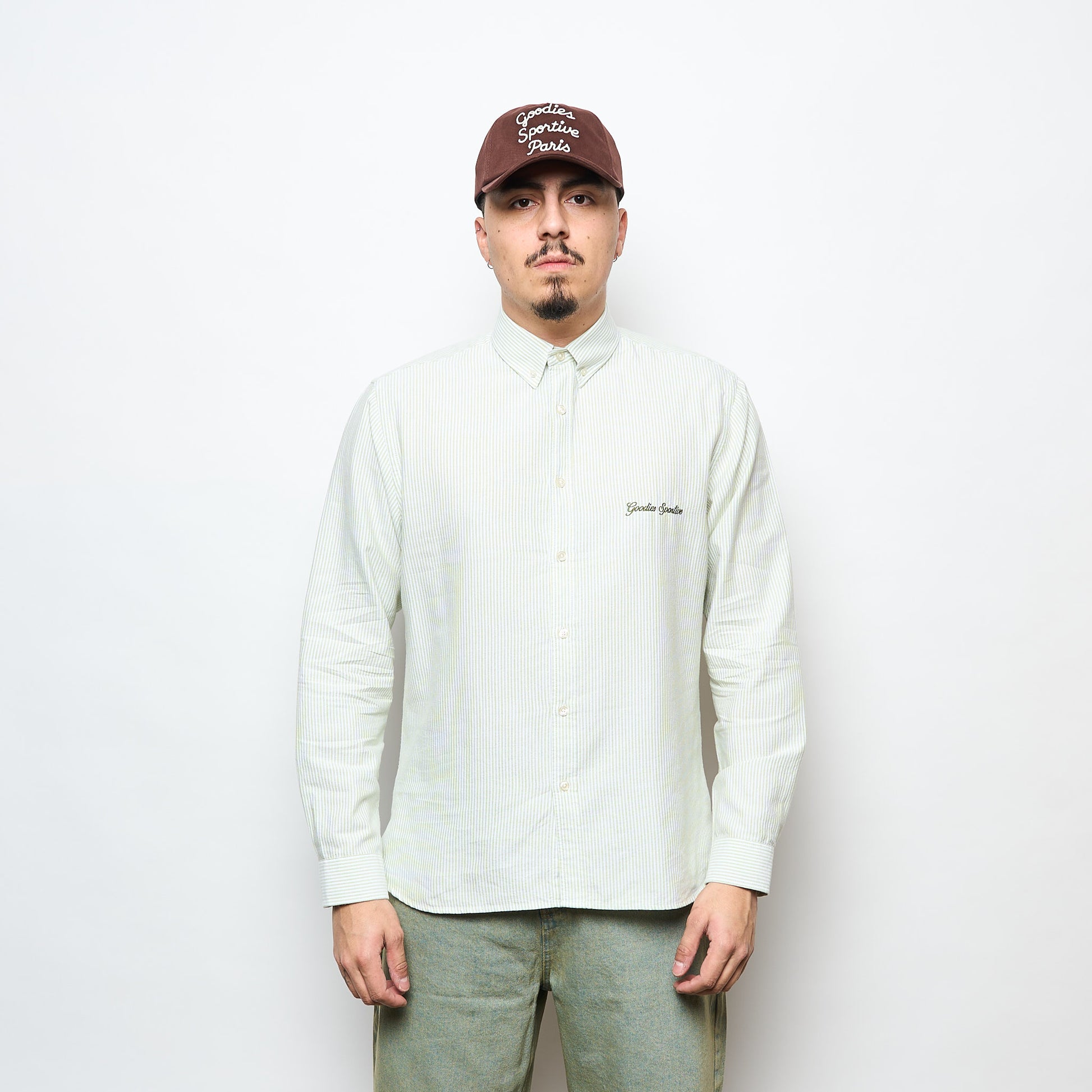 Goodies Sportive - Hay Oxford Shirt (Green)