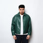 Goodies Sportive - Jasper Eco Leather Jacket (Green)