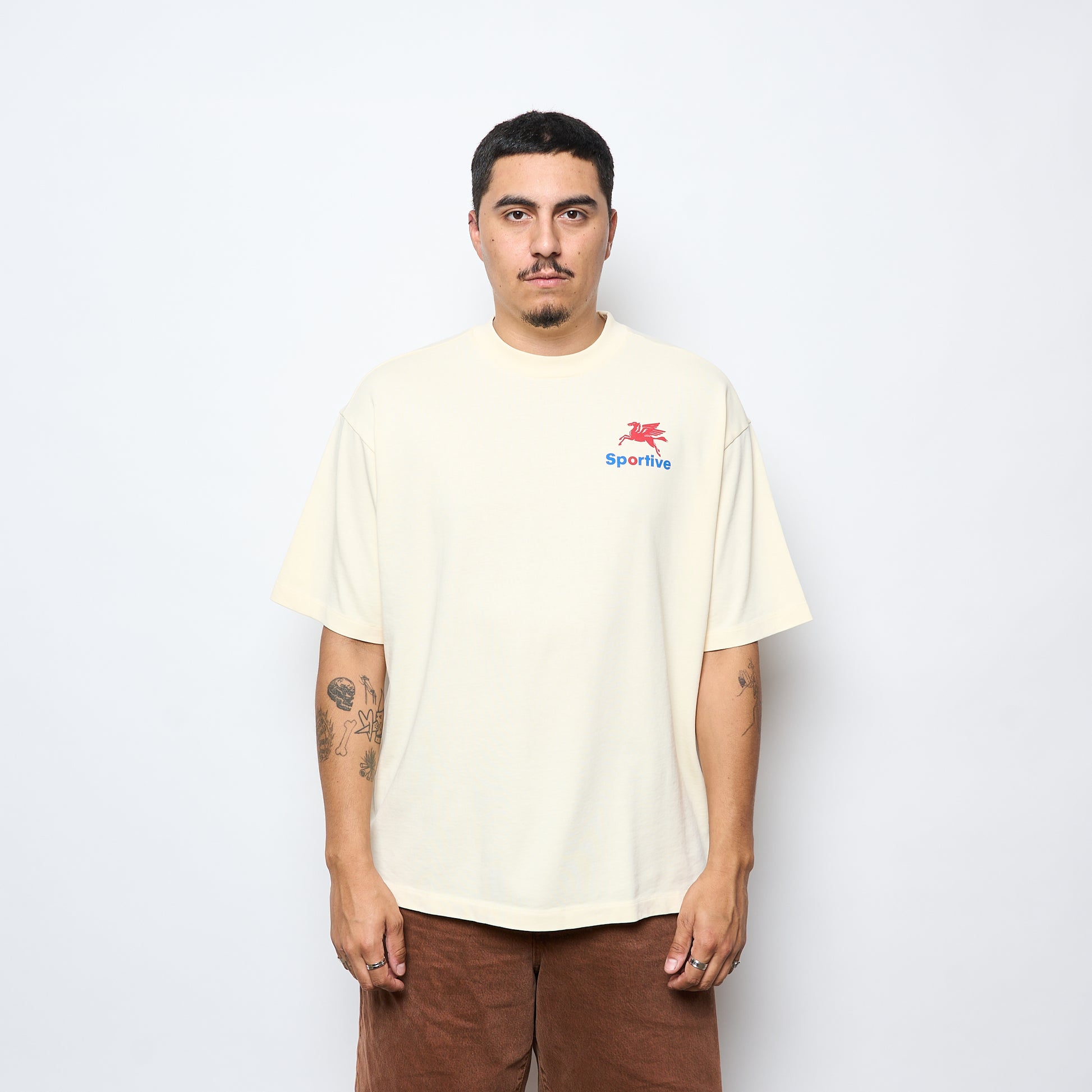 Goodies Sportive - Pegasus T-Shirt (Butter)