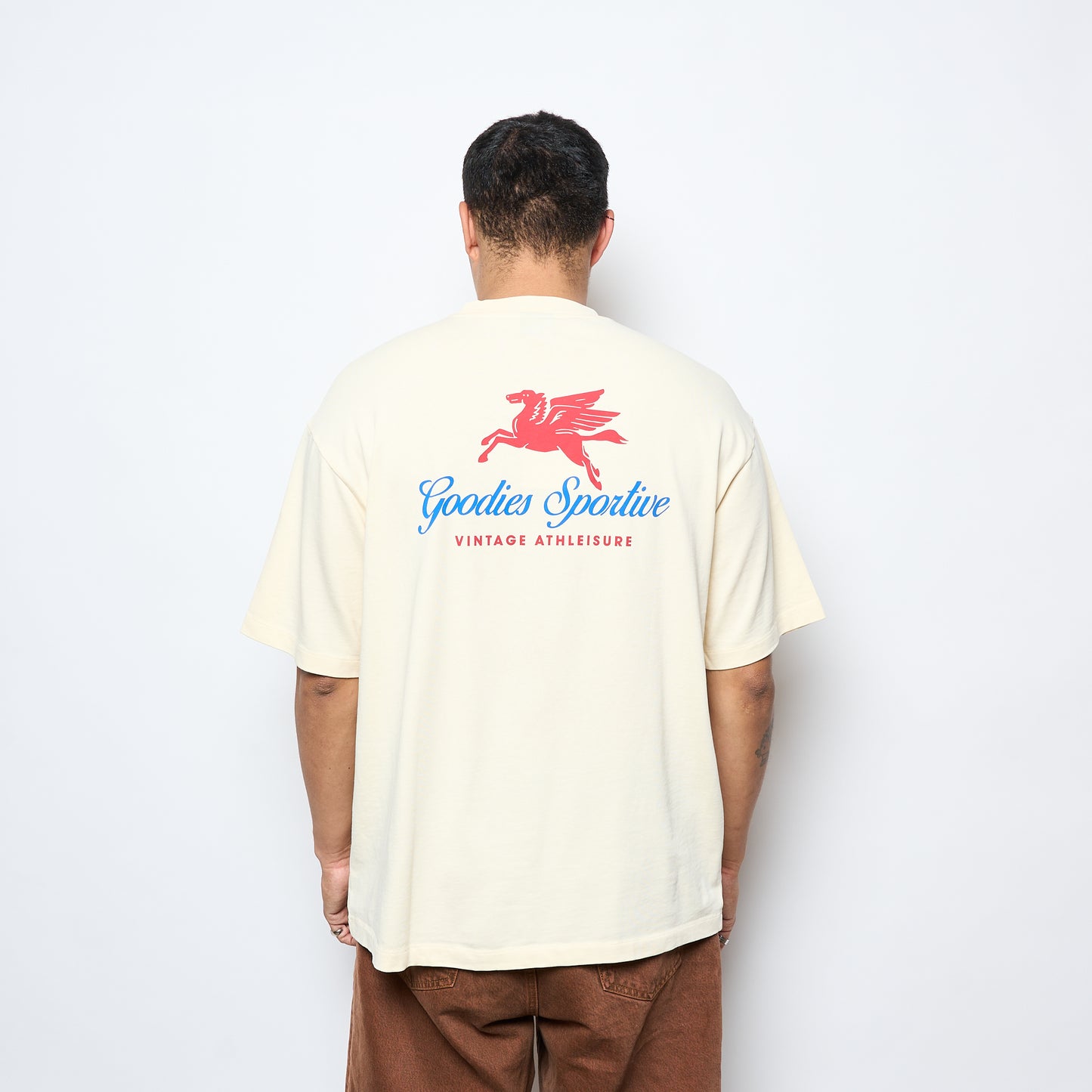 Goodies Sportive - Pegasus T-Shirt (Butter)
