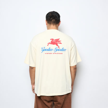 Goodies Sportive - Pegasus T-Shirt (Butter)