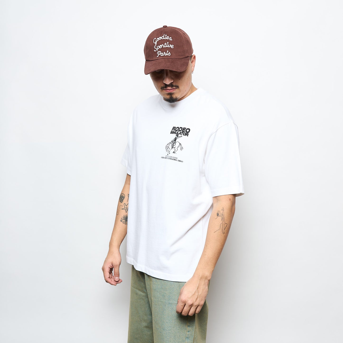 Goodies Sportive - Rodeo Simulator Tee (White)