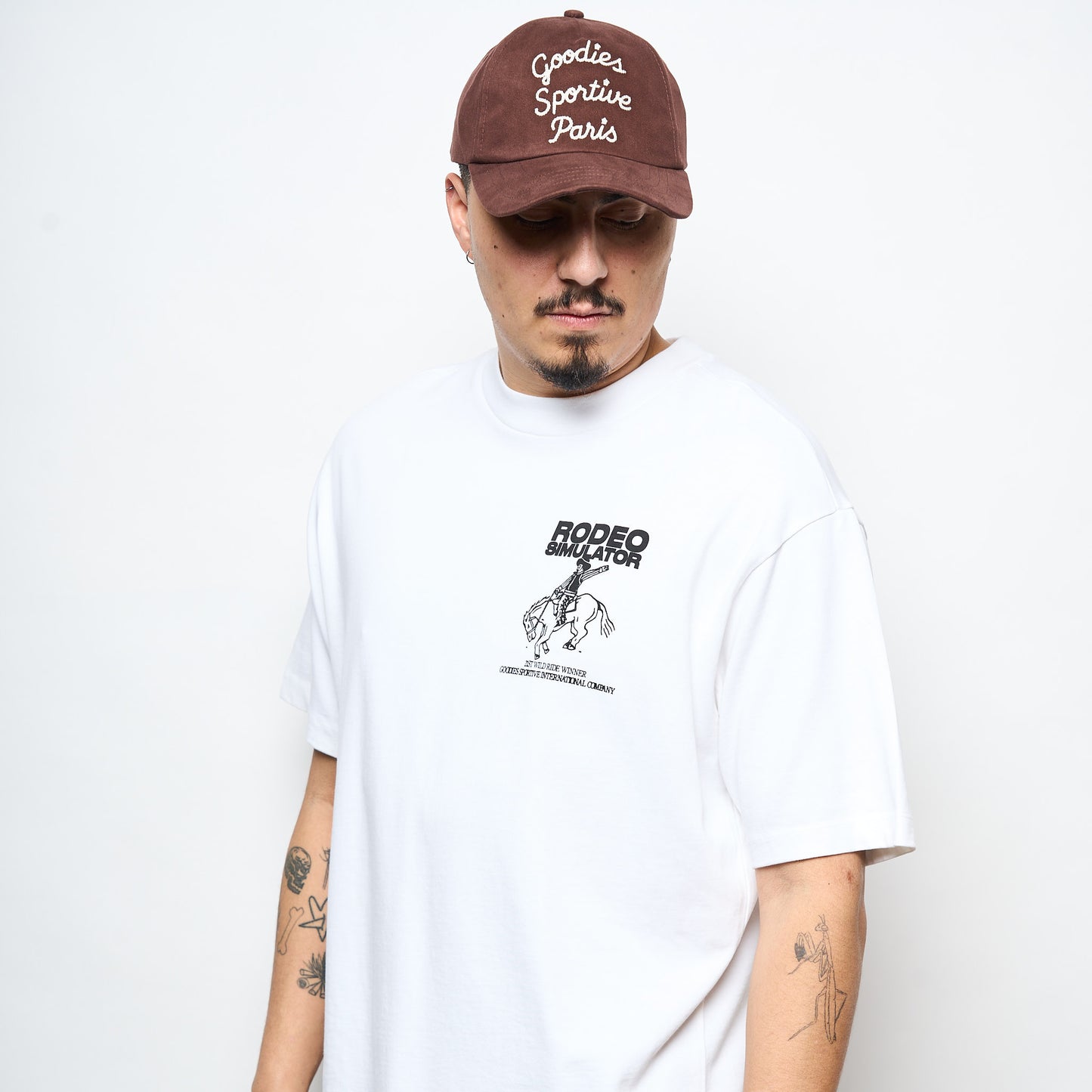 Goodies Sportive - Rodeo Simulator Tee (White)