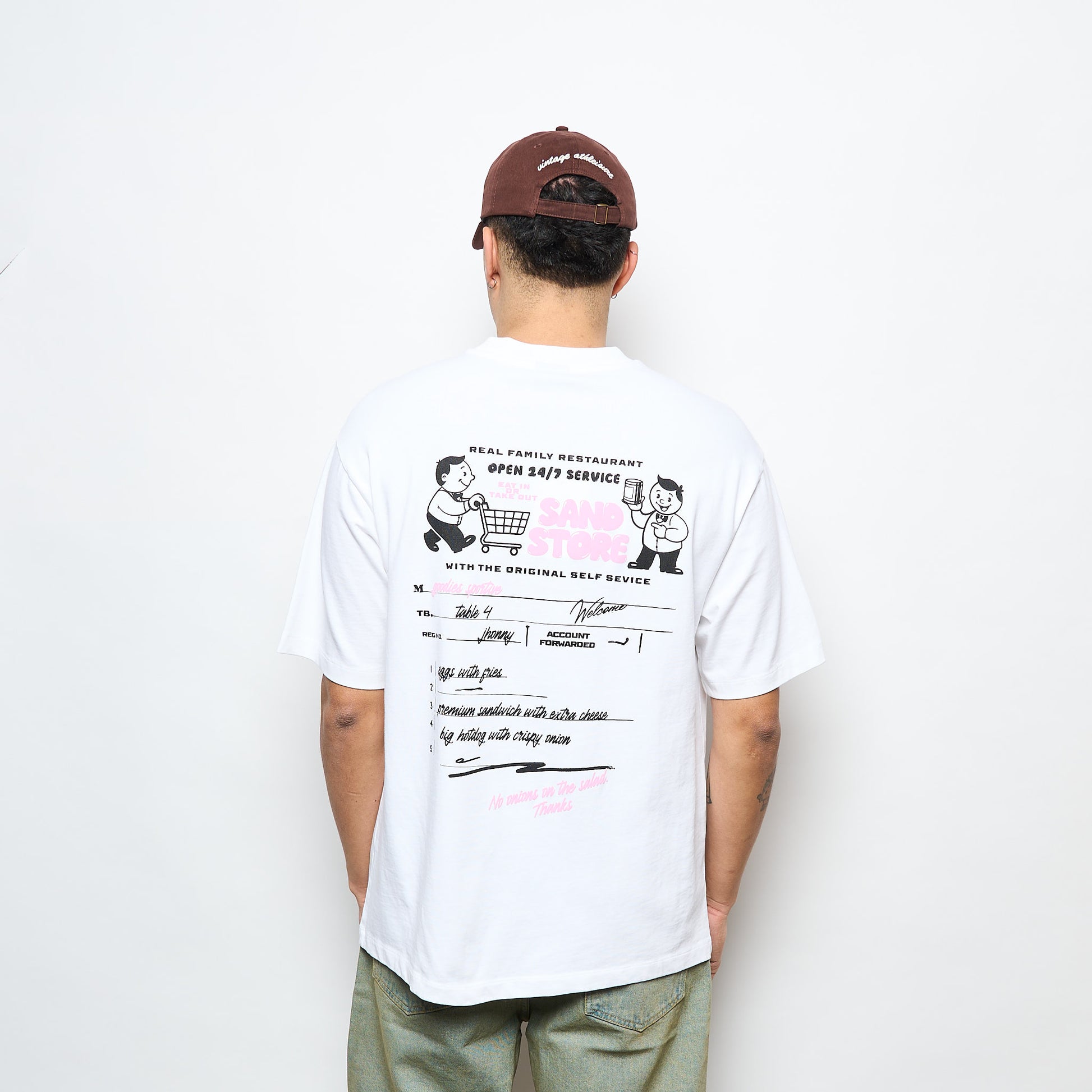 Goodies Sportive - Sand Store Tee (White)