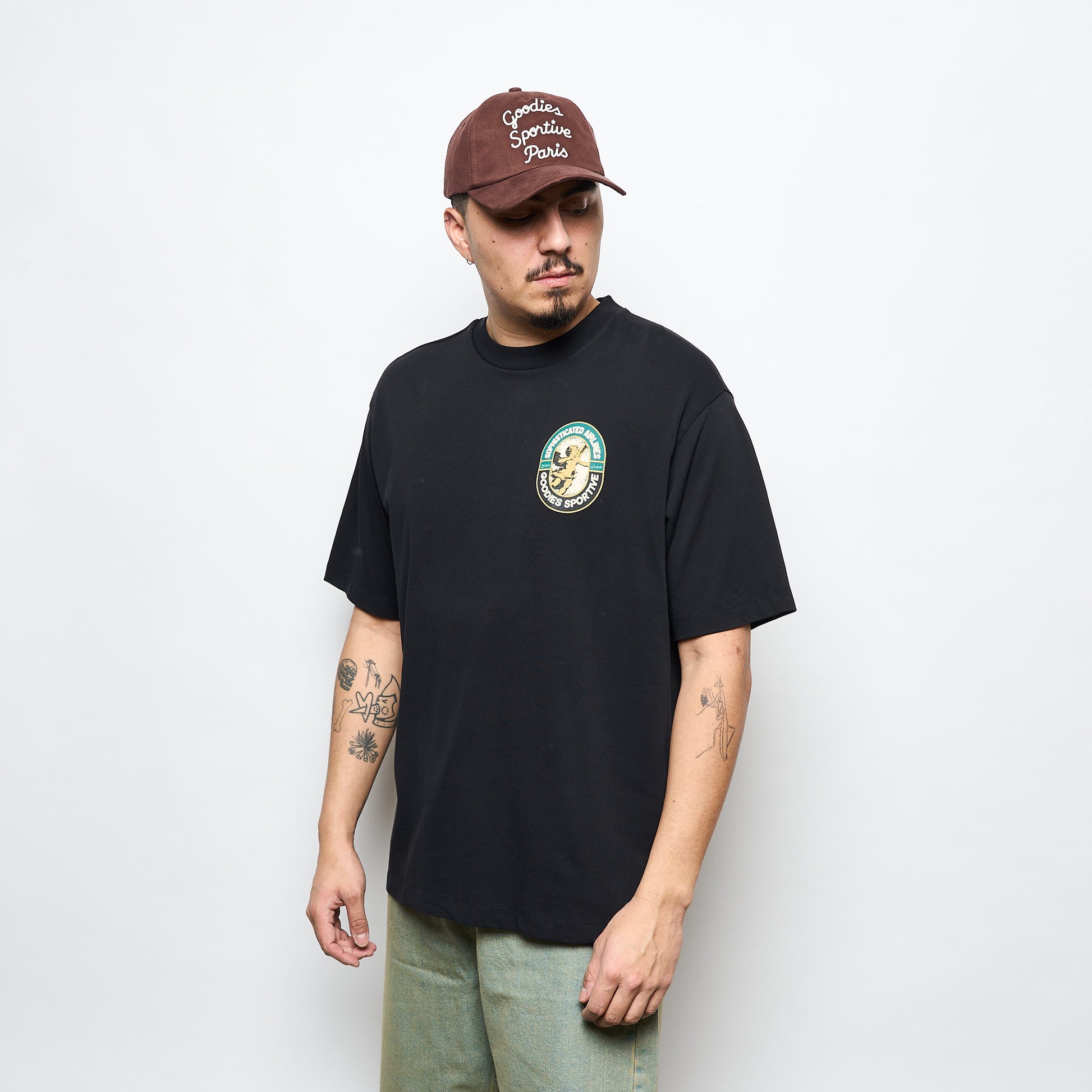 Goodies Sportive - Sophisticated Airlines Tee (Black)
