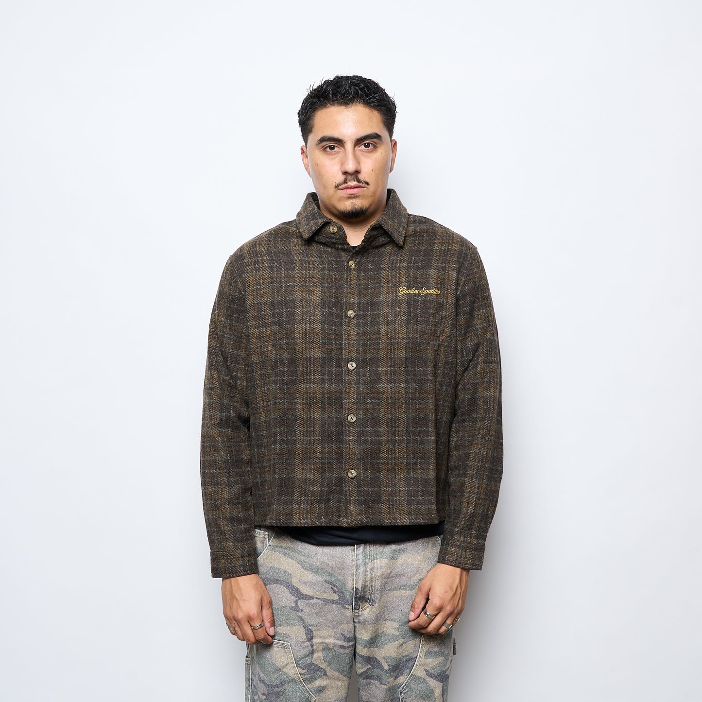 Goodies sportive - Toffee Washed Shirt (Brown)