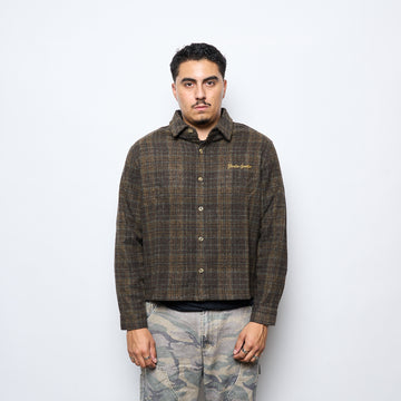 Goodies sportive - Toffee Washed Shirt (Brown)