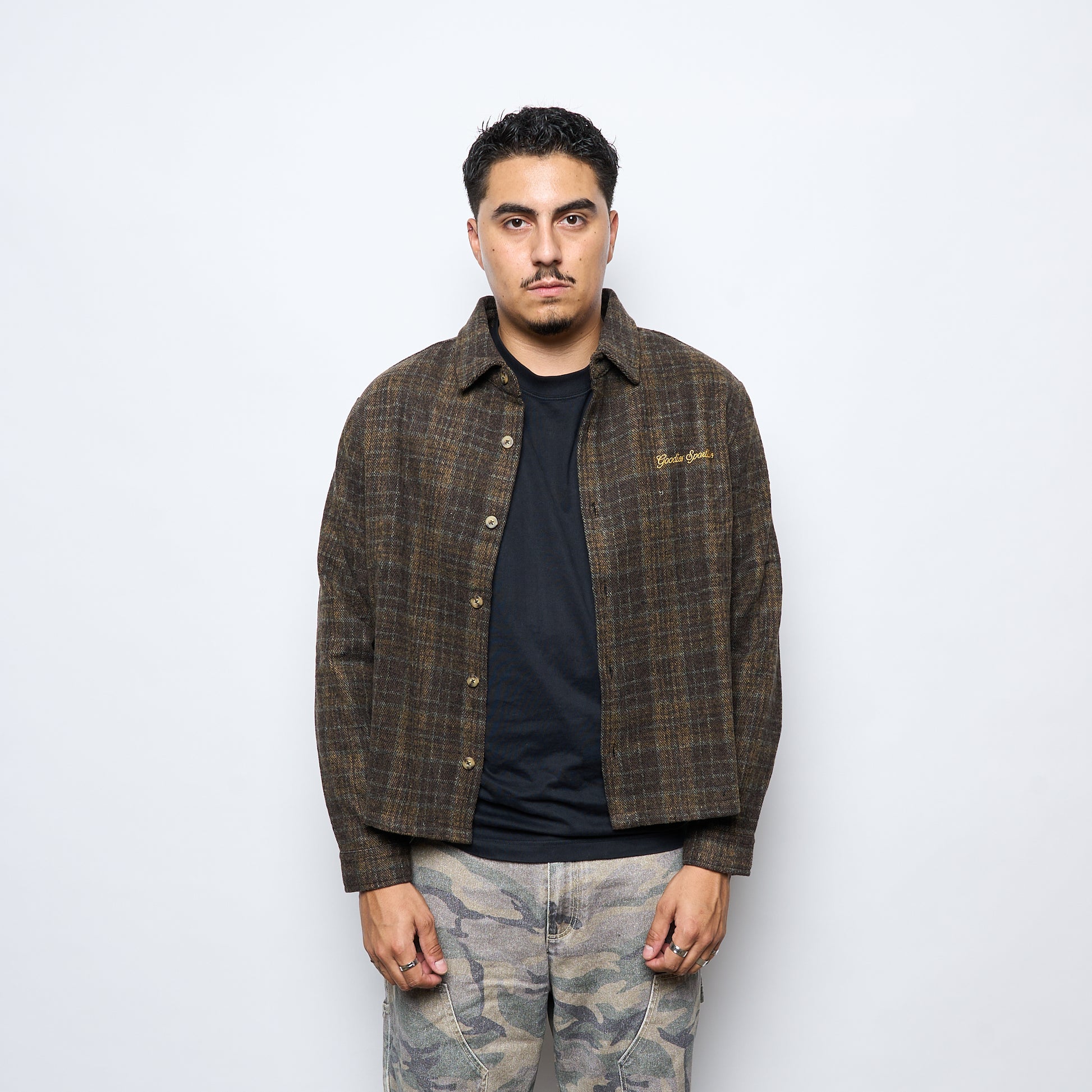 Goodies sportive - Toffee Washed Shirt (Brown)