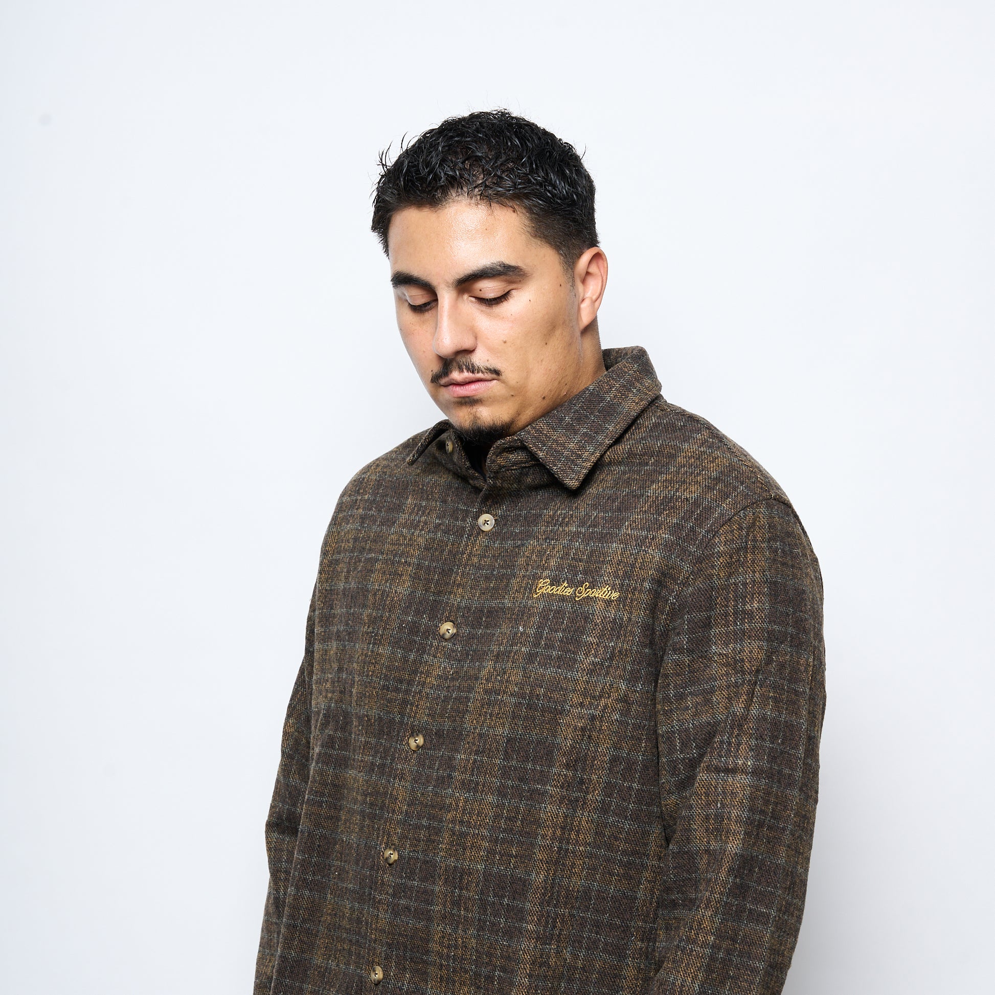 Goodies sportive - Toffee Washed Shirt (Brown)