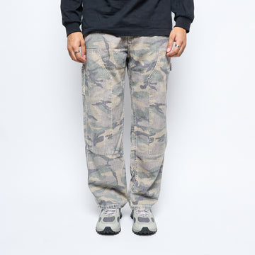 Goodies sportive - Washed Carpenter Pants Camo (Green Eyes)