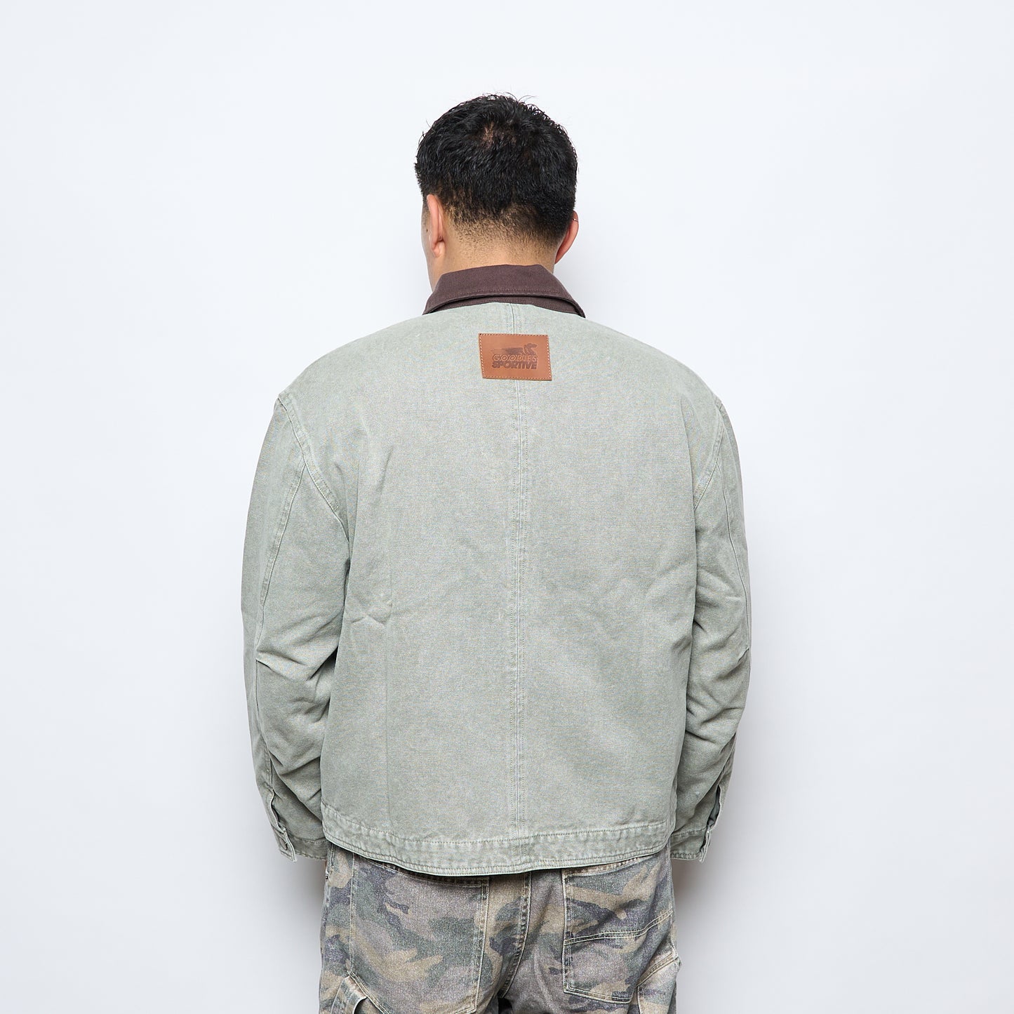 Goodies sportive - Wax Canvas Vintage Jacket (Thyme)