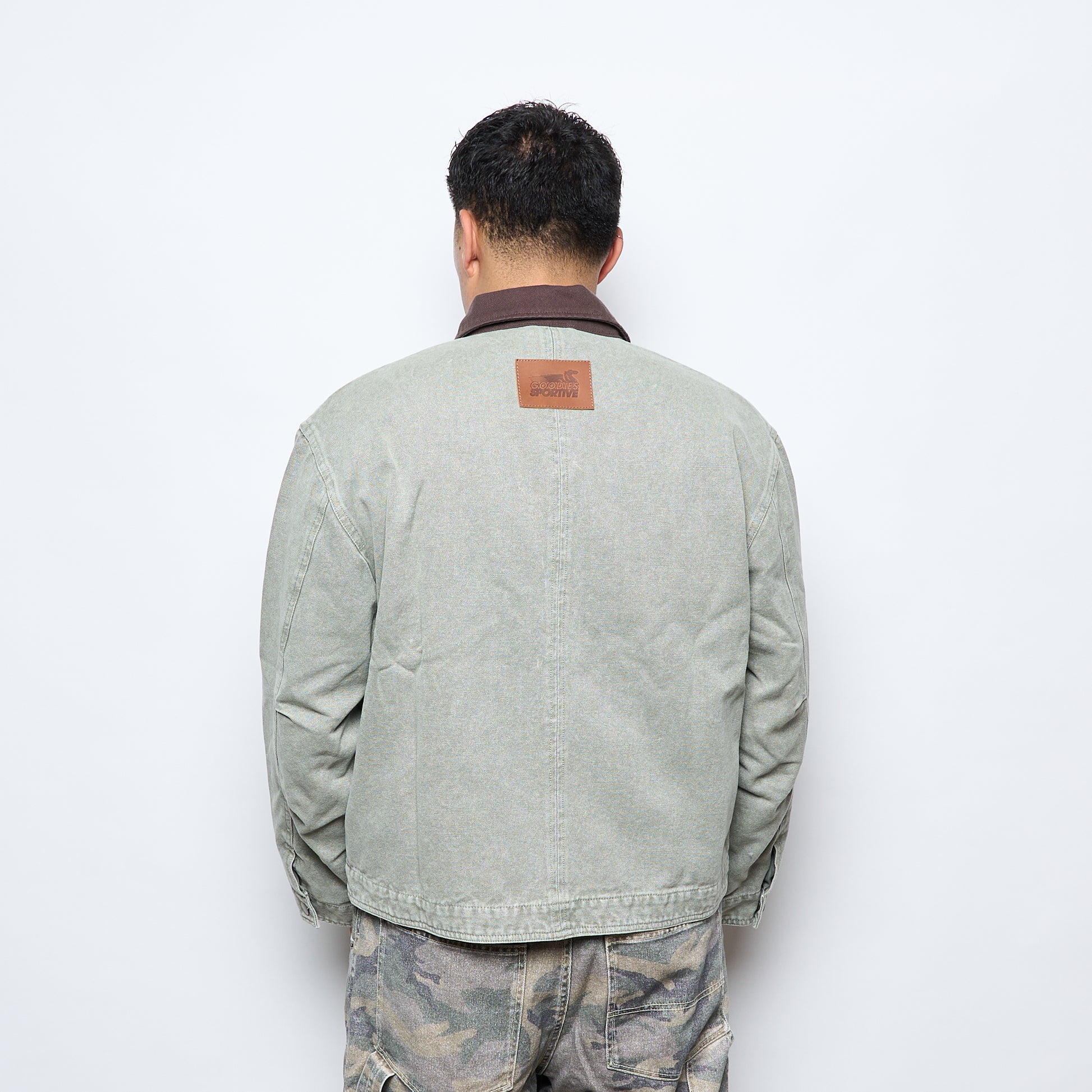 Goodies sportive - Wax Canvas Vintage Jacket (Thyme)