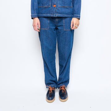 Graine x Paraboot - Denim Pant (Denim Blue)