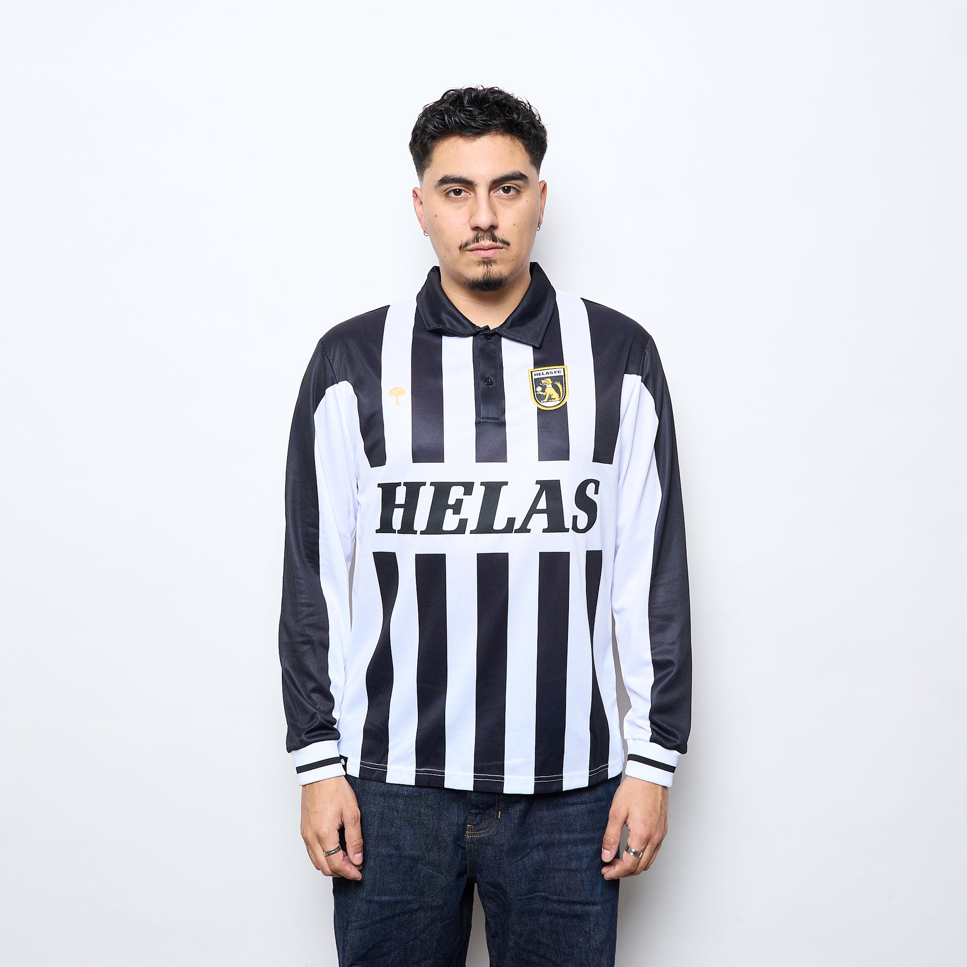 Hélas - FC LS Polo (Black/White)