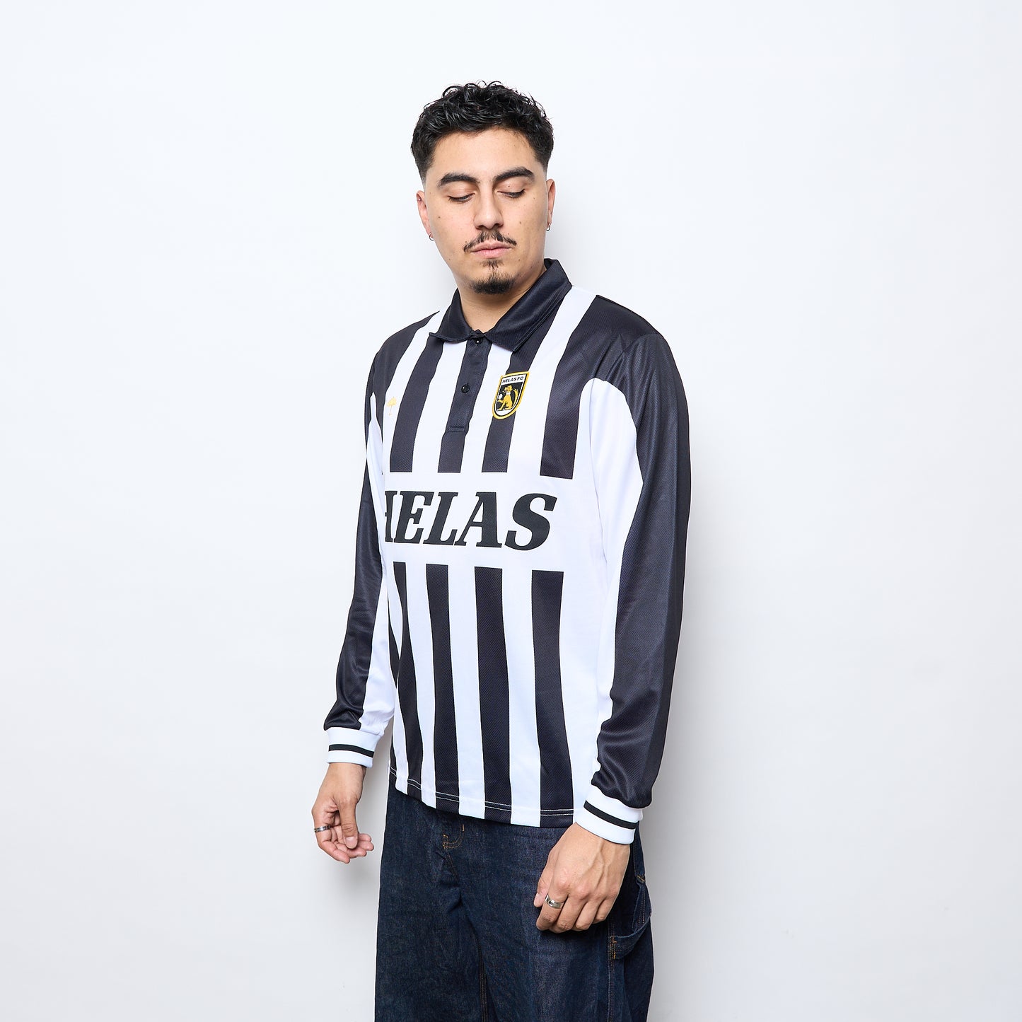 Hélas - FC LS Polo (Black/White)