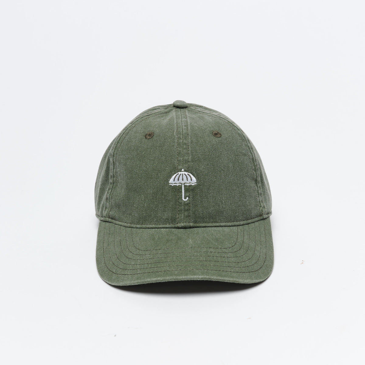 Hélas Caps Co - Classic Cap Washed (Khaki Green)