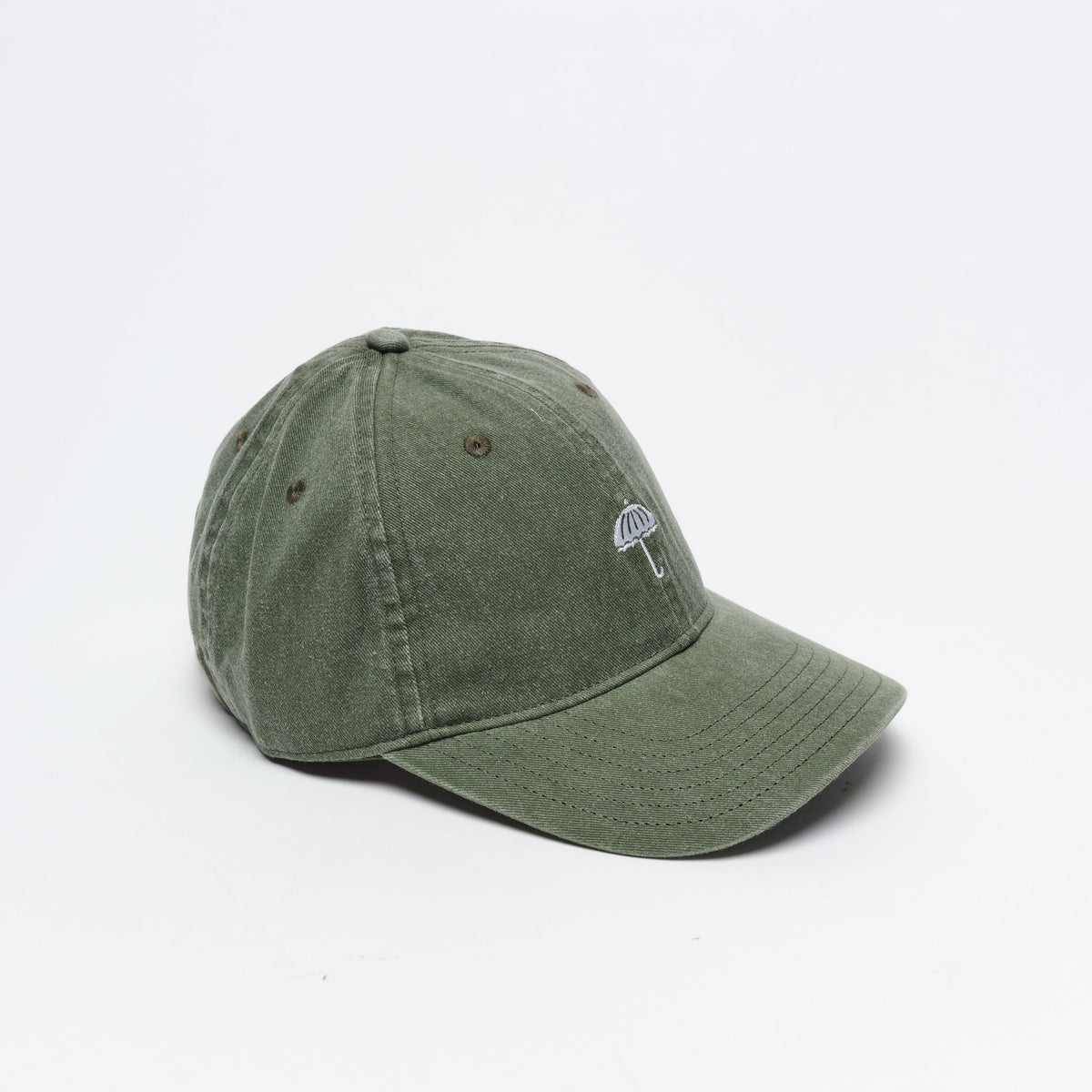 Hélas Caps Co - Classic Cap Washed (Khaki Green)