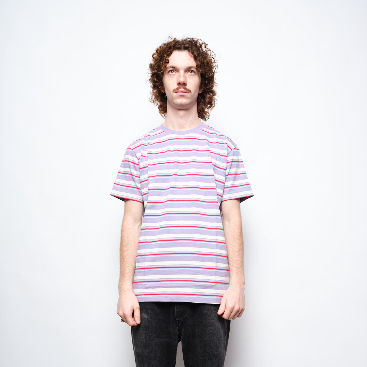Hélas Caps Co - Classic Stripe Tee (Lavender)