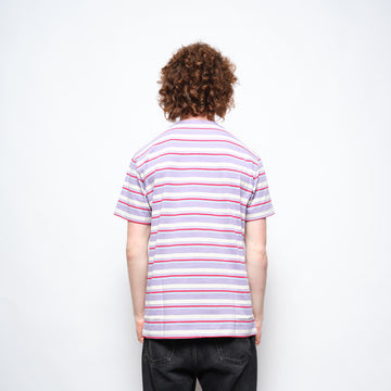 Hélas Caps Co - Classic Stripe Tee (Lavender)