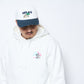 Hélas caps Co - Bad Hoodie (White)