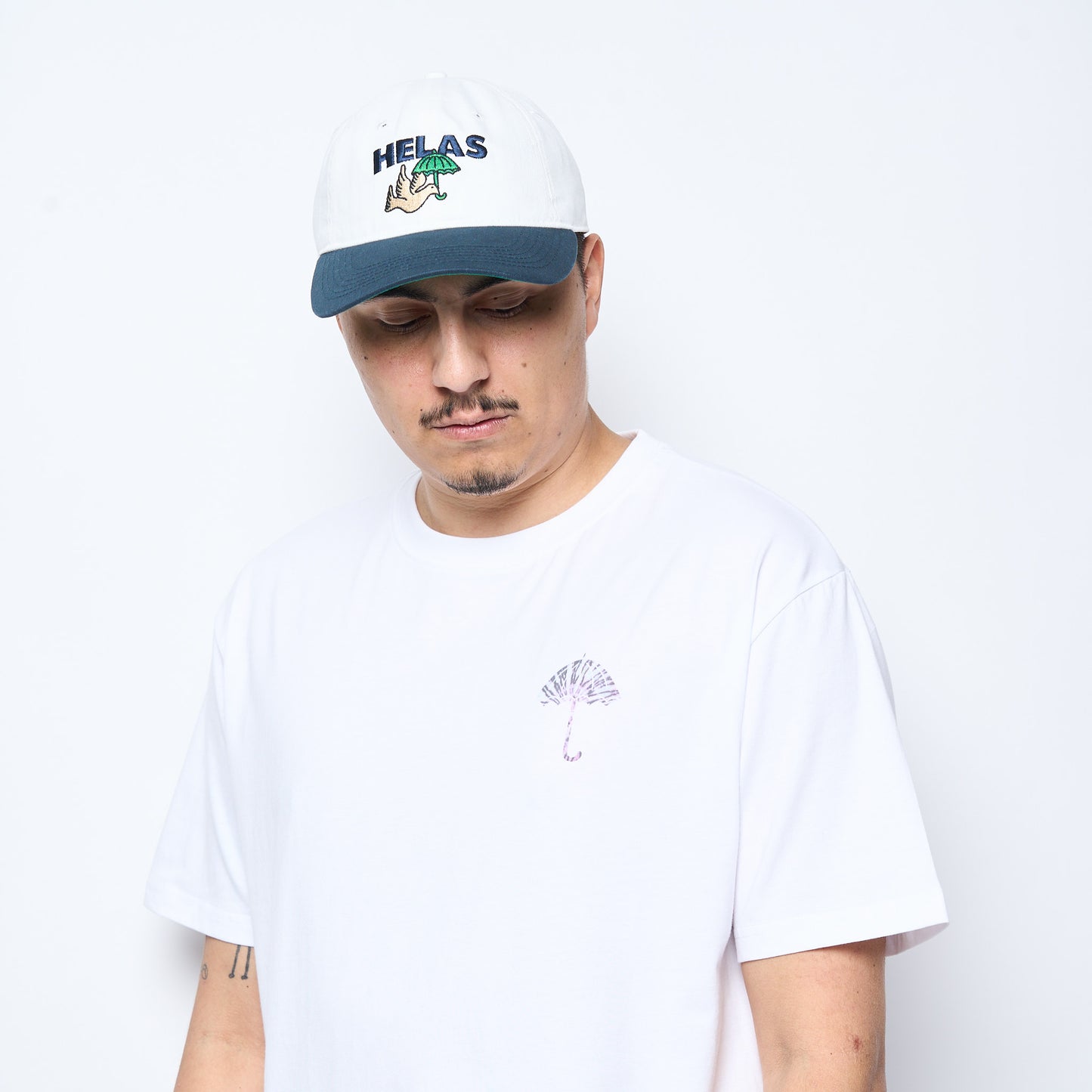 Hélas caps Co - TYE Tee (White)
