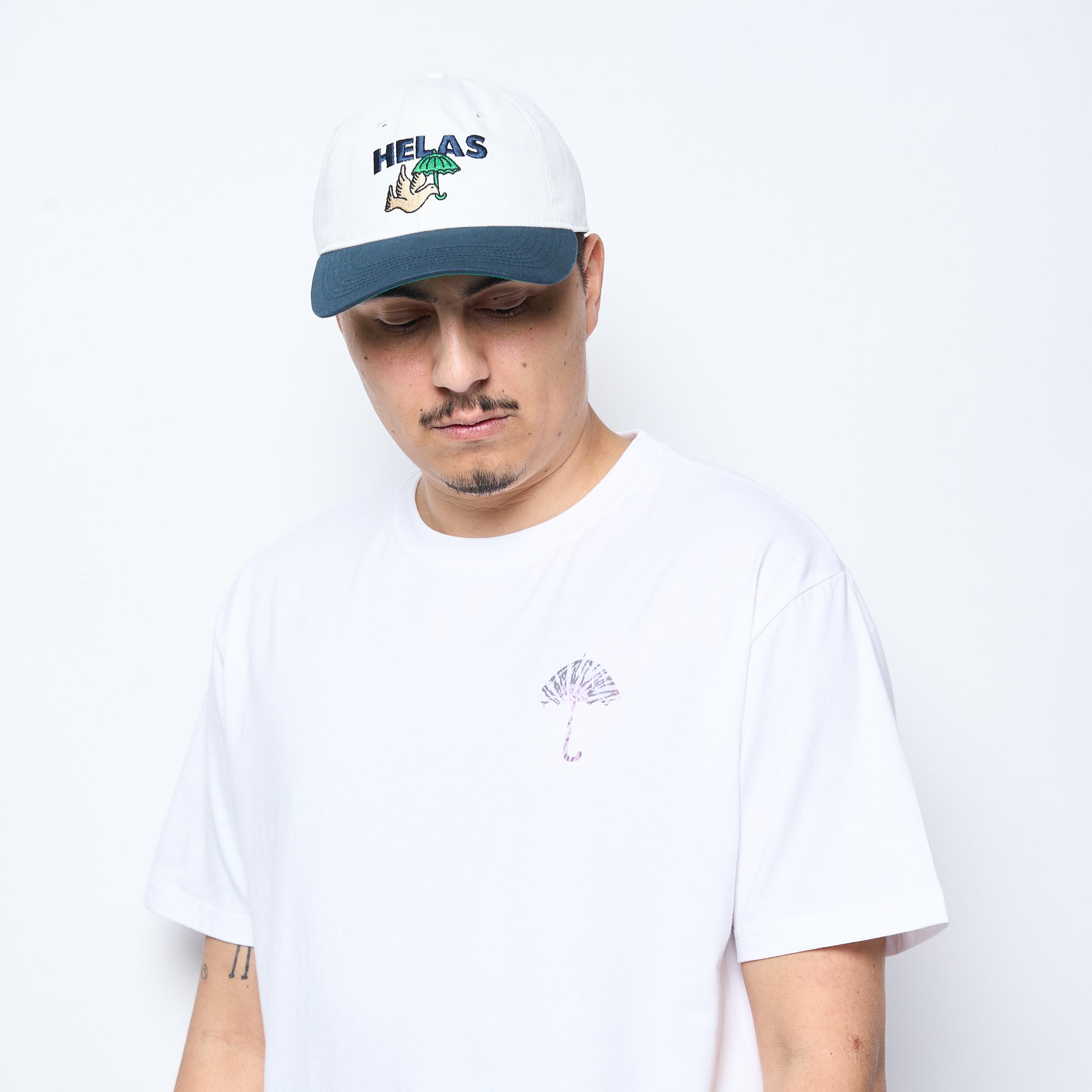 Hélas caps Co - TYE Tee (White)
