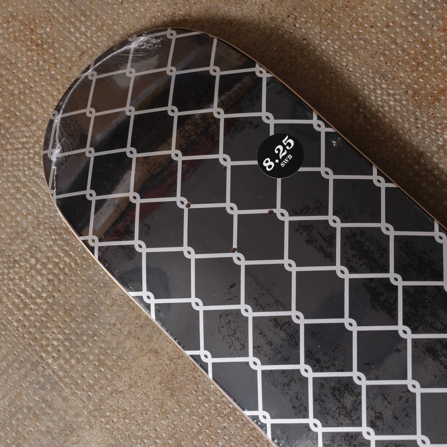 Hardbody NYC - Fence Print Deck (Black) 8.25