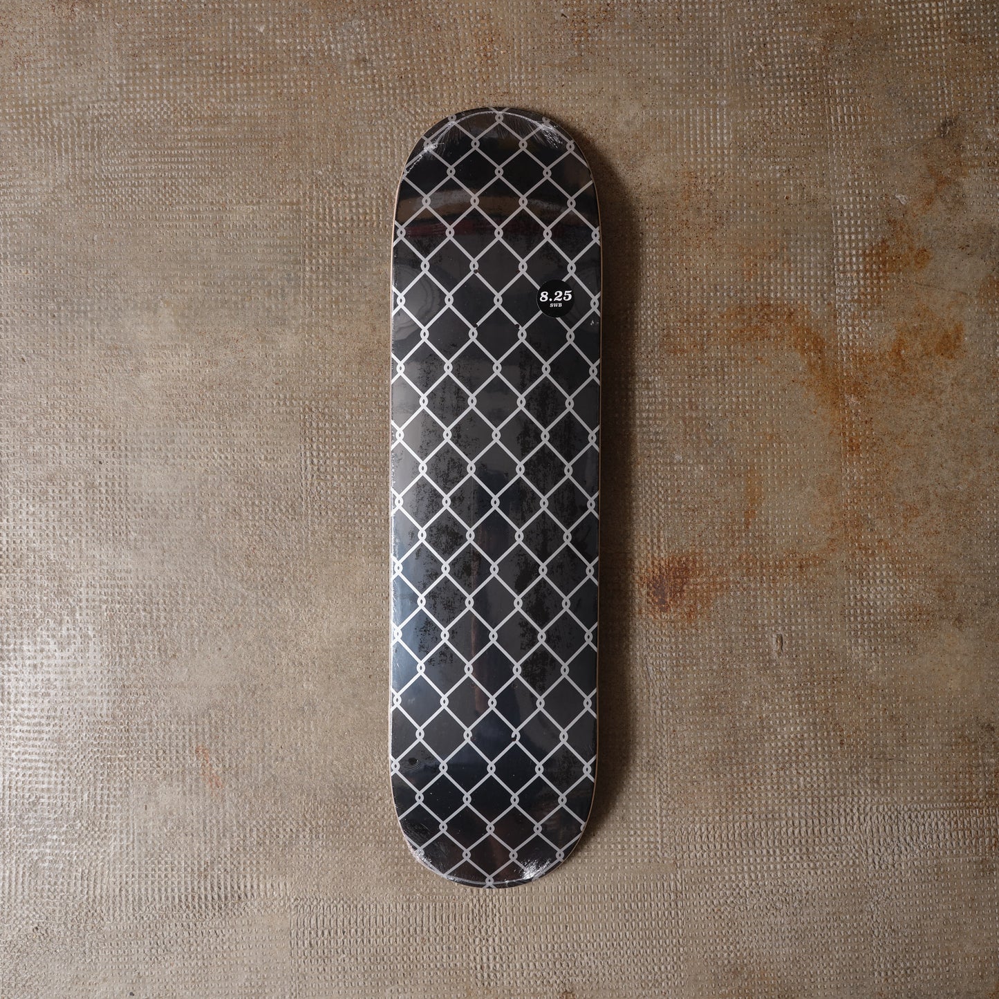 Hardbody NYC - Fence Print Deck (Black) 8.25