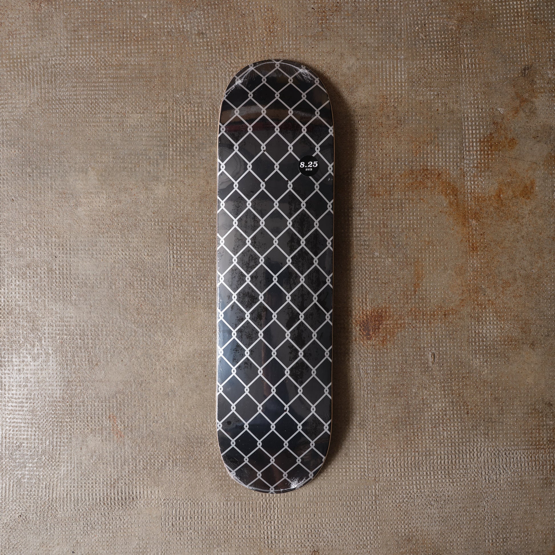 Hardbody NYC - Fence Print Deck (Black) 8.25