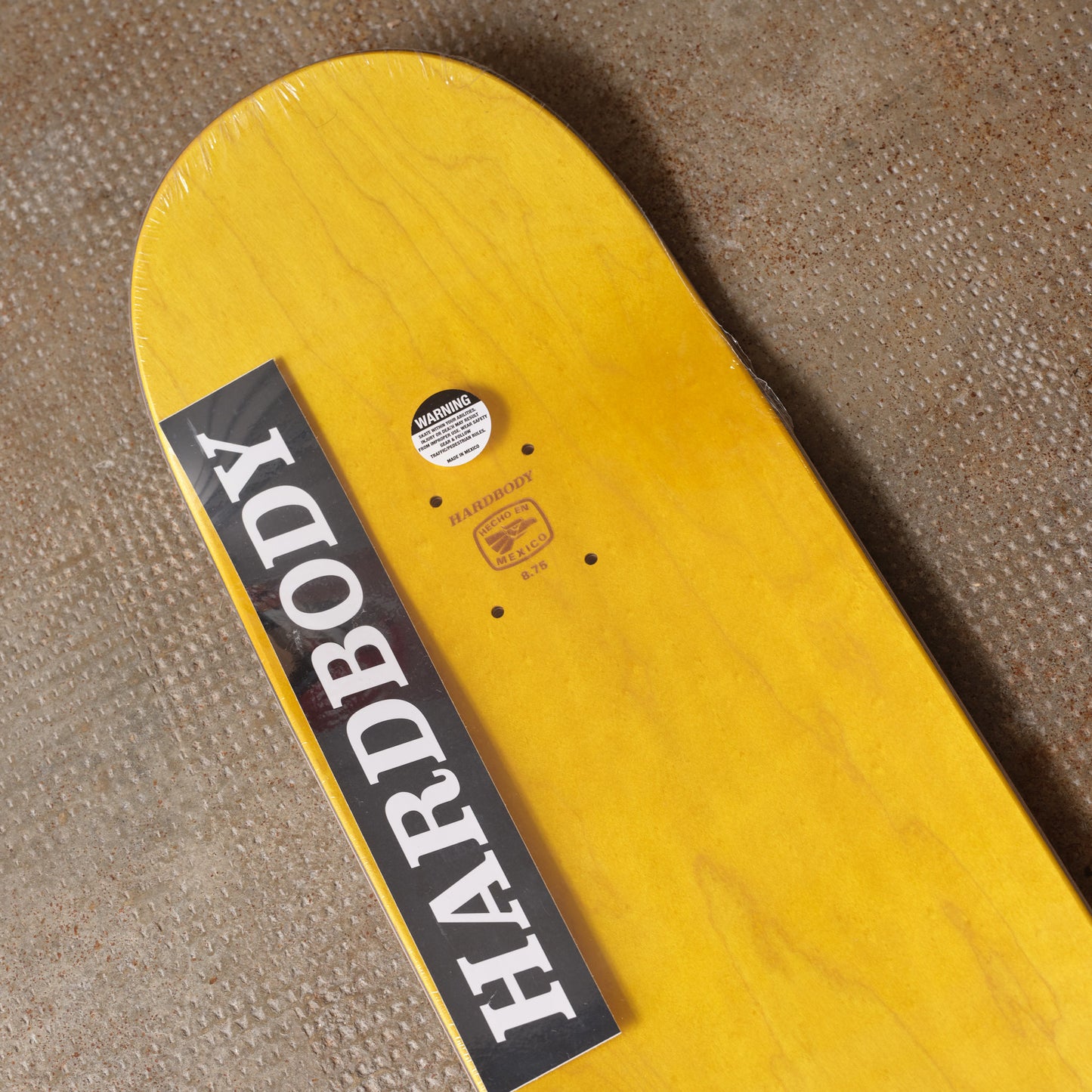 Hardbody NYC - OD Spot Logo Deck (Yellow) 8.75