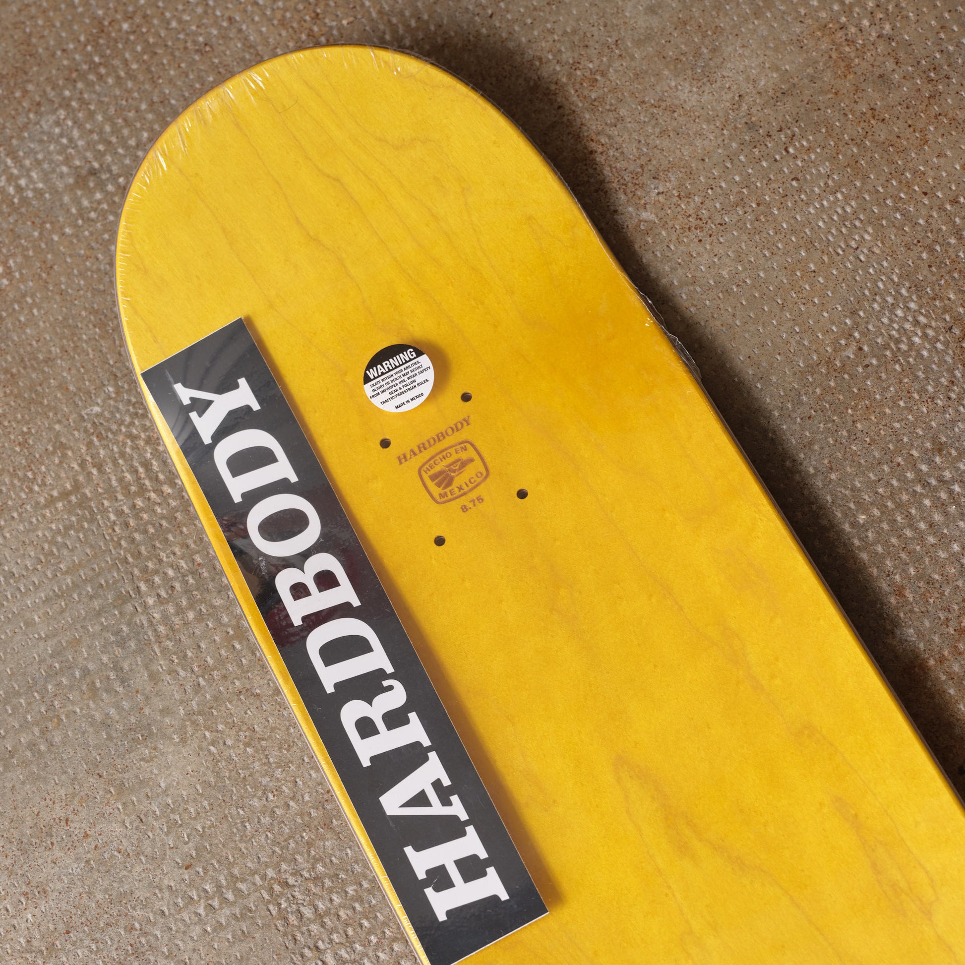 Hardbody NYC - OD Spot Logo Deck (Yellow) 8.75