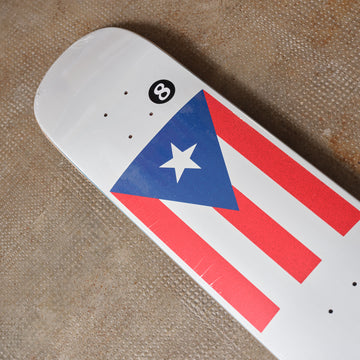 Hardbody NYC - Puerto Rico Flag Deck (White) 8
