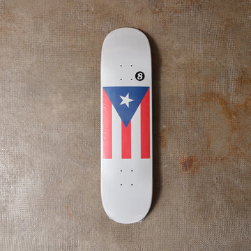 Hardbody NYC - Puerto Rico Flag Deck (White) 8