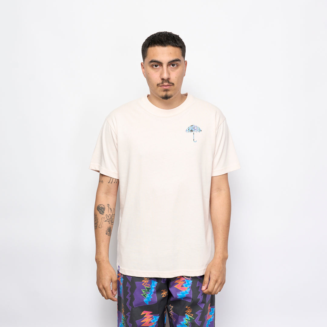 Hélas Cap Co - Brush Tee (Pastel Pink)