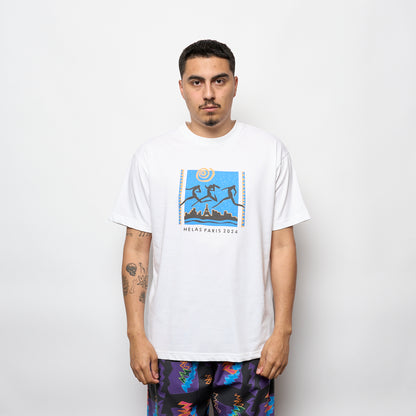 Hélas Cap Co - Coureuses Tee (White)