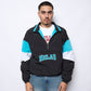 Hélas Cap Co - Requins Quarter Zip Jacket (Black)