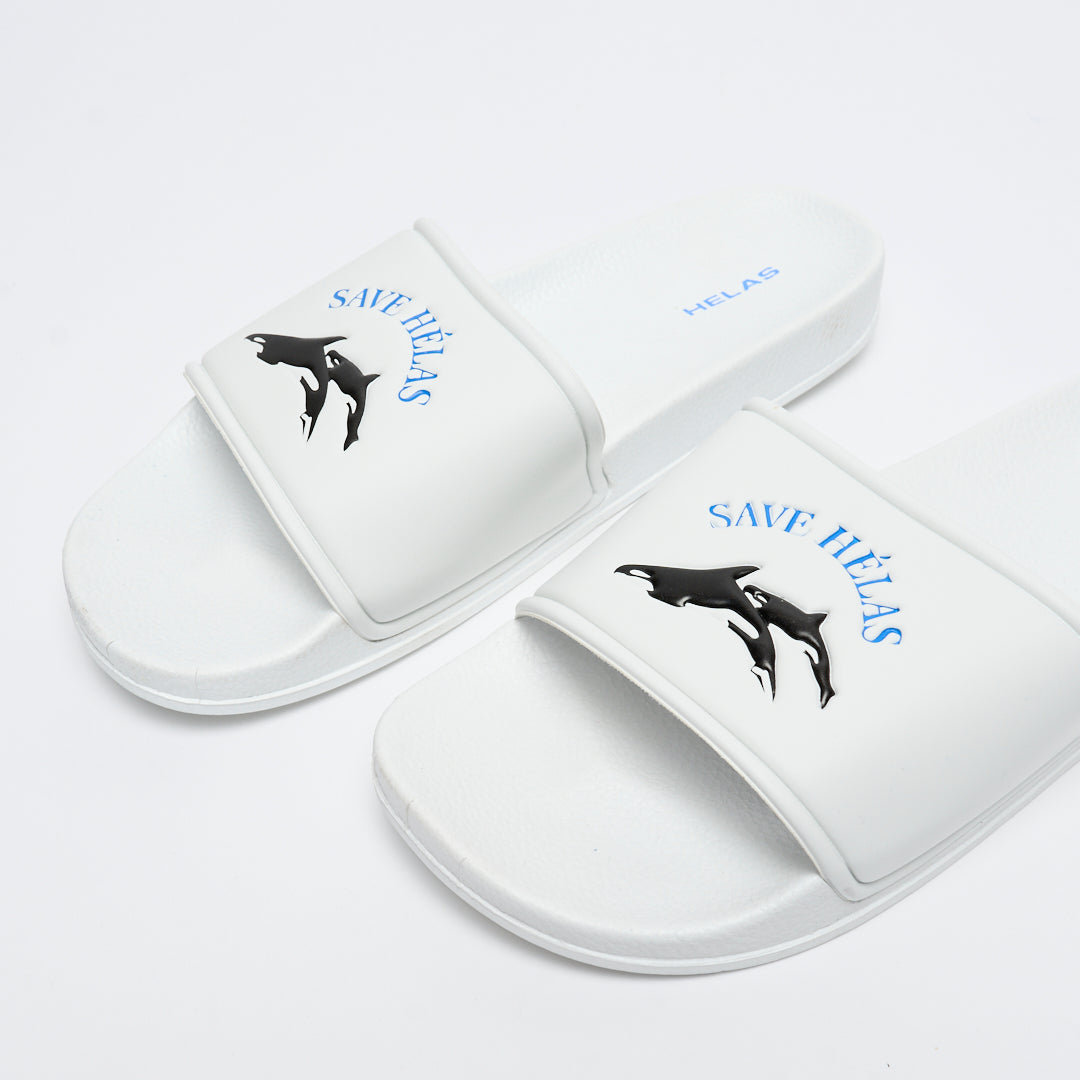 Hélas Cap Co - Save Helas Slides (White)