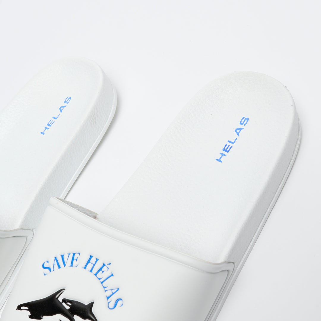 Hélas Cap Co - Save Helas Slides (White)