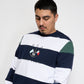 Hélas Cap Co x Nautica - Crewneck (Navy/White)