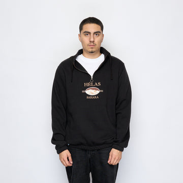 Hélas Caps Co - Sahara Quarter Zip (Black)