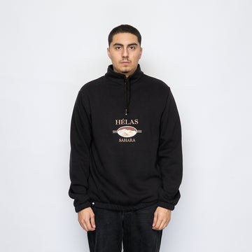 Hélas Caps Co - Sahara Quarter Zip (Black)