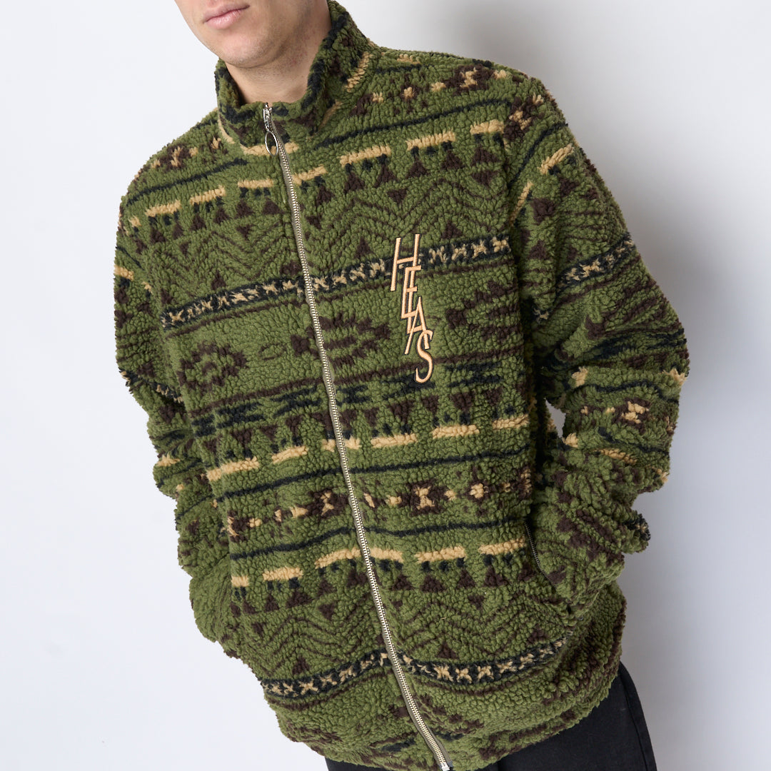 Helas - Dew Teddy Jacket (Green)