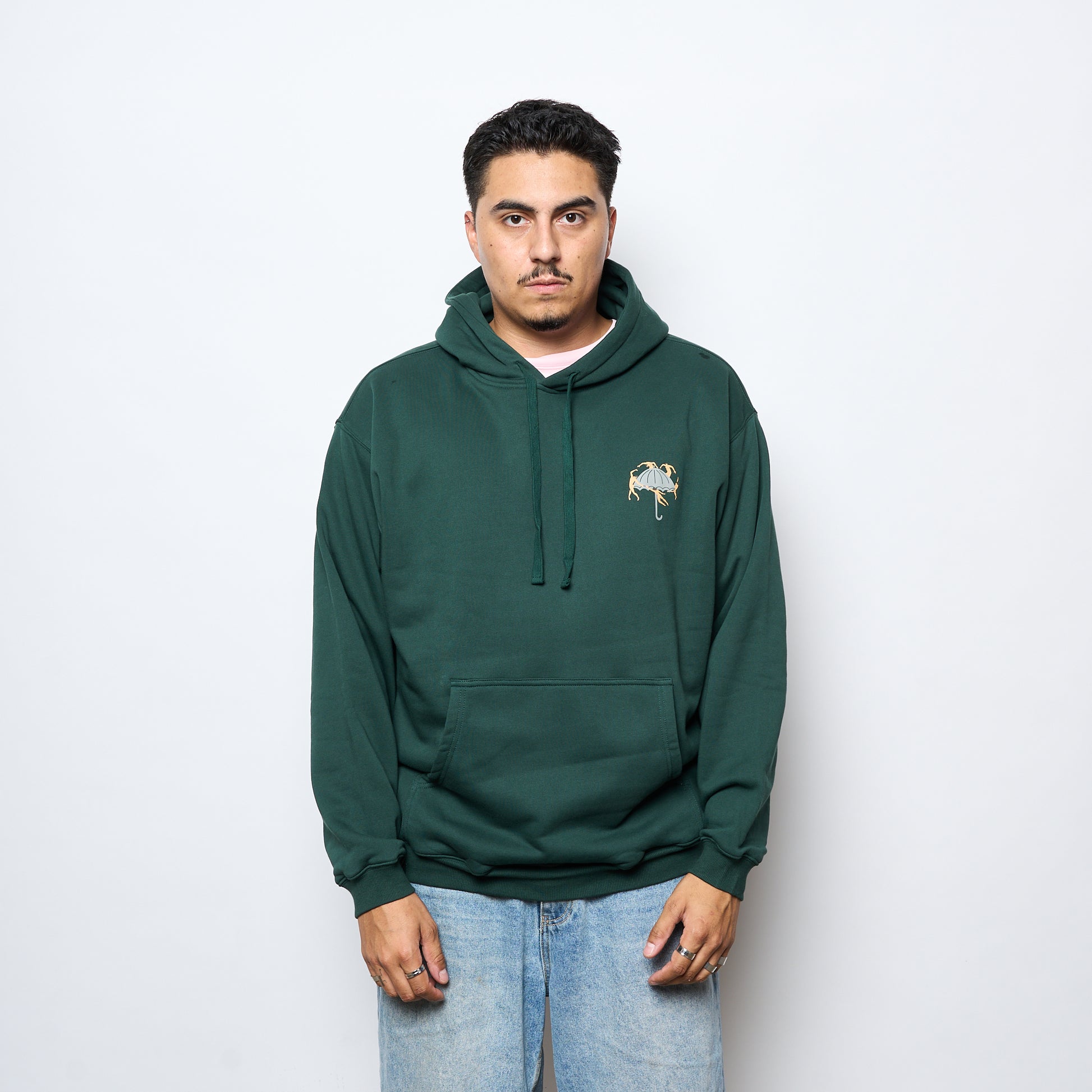 Helas Caps Co - Dancing Hoodie (Forest Green)
