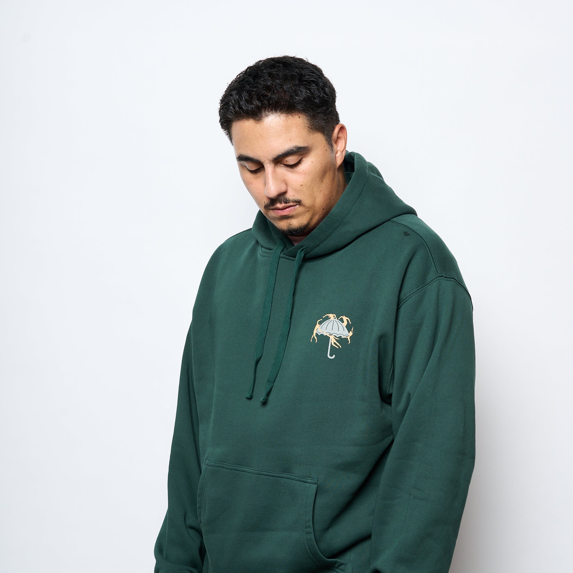 Helas Caps Co - Dancing Hoodie (Forest Green)