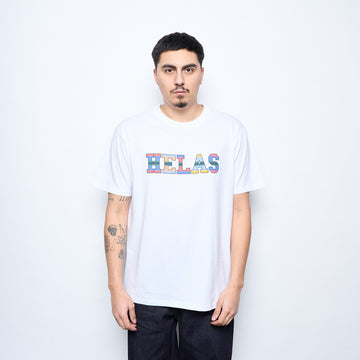 Hélas Caps Co - Drapeau Tee (White)