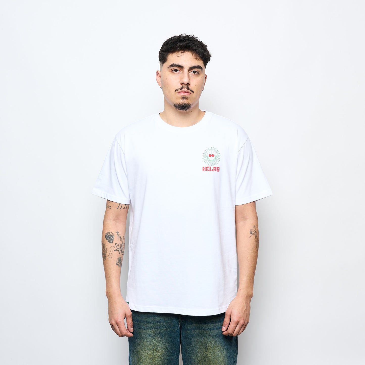 Helas Skate - IBIZ Tee (White)