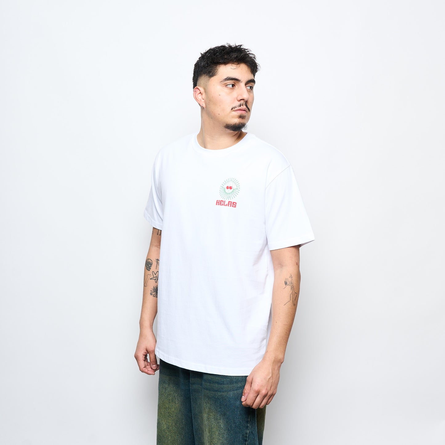 Helas Skate - IBIZ Tee (White)