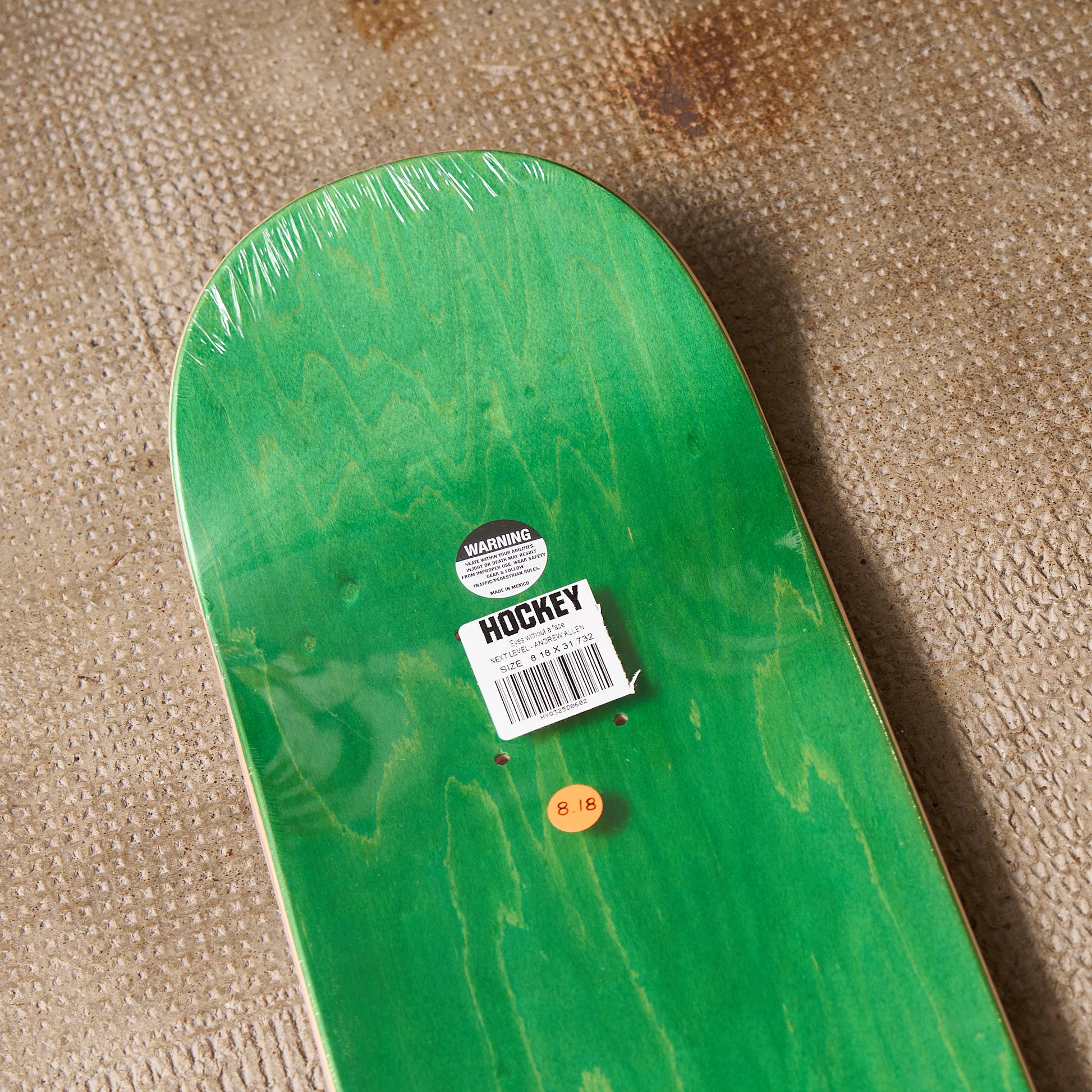 Hockey Skateboards - Andrew Allen Next Level Deck 8.18
